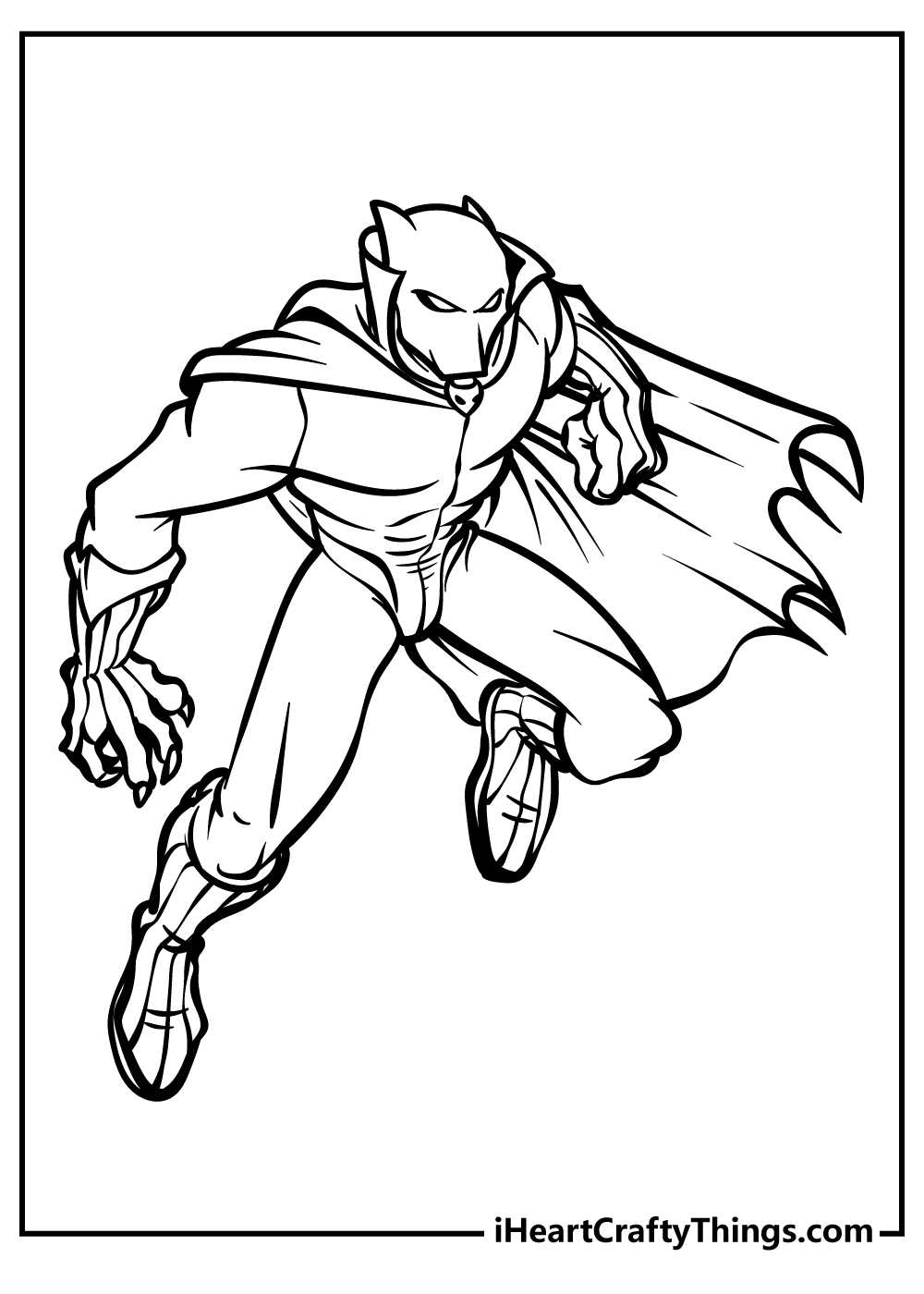 super heroes characters coloring pages