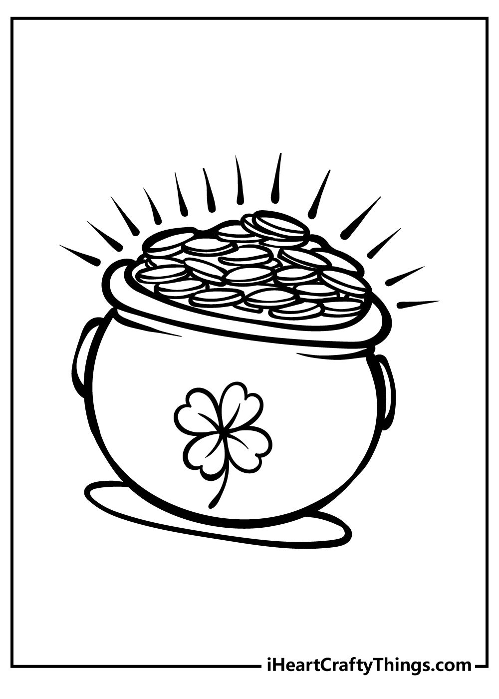 St Patrick’s Day coloring pages free printable
