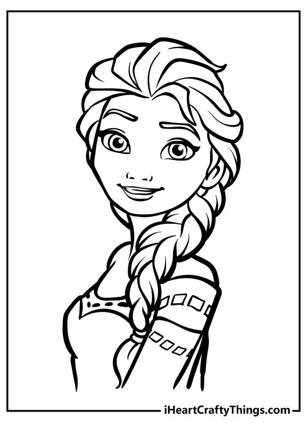 Elsa Coloring Pages (100% Free Printables)