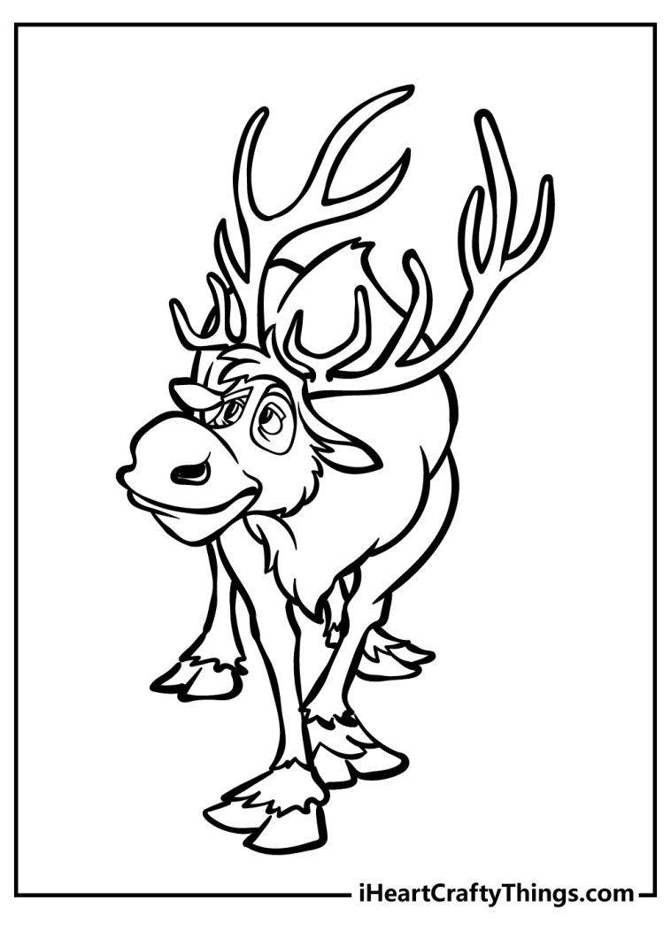 45 New Frozen Coloring Pages (& Frozen 2!) Free Printables