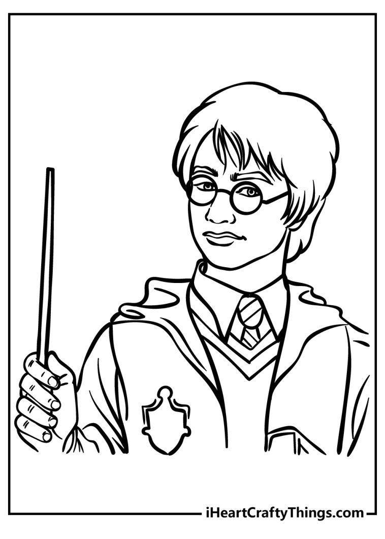 Harry Potter Coloring Pages (100% Free Printables)