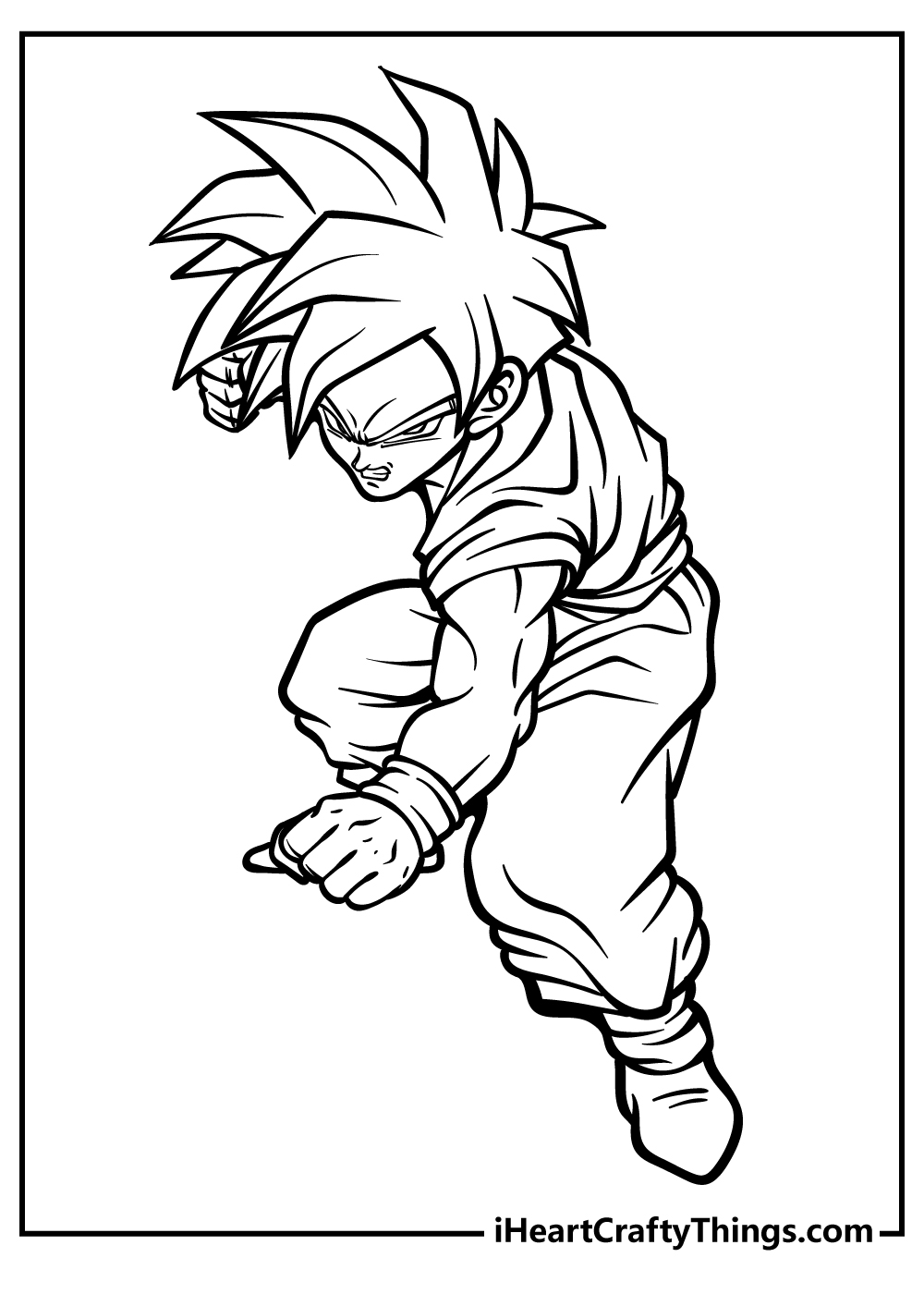 dbz goku super saiyan 4 coloring pages