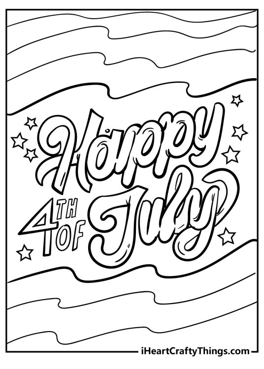 Coloring banner of a