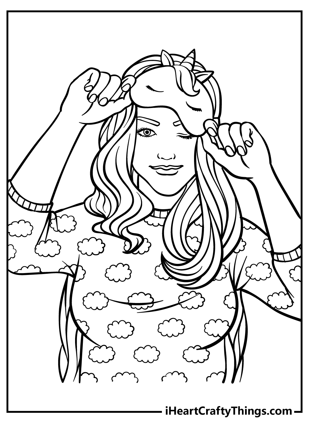 Free Coloring Pages for Teen Girls