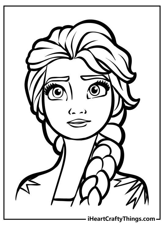 Elsa Coloring Pages (100% Free Printables)