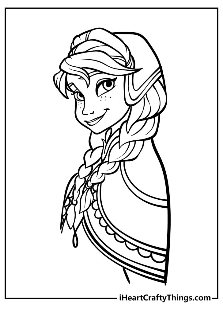 Printable Elsa And Anna Coloring Pages (Updated 2023)