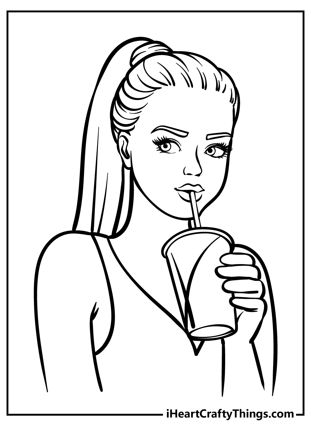 11 Cool, Smart Coloring Pages For Teenage Girls