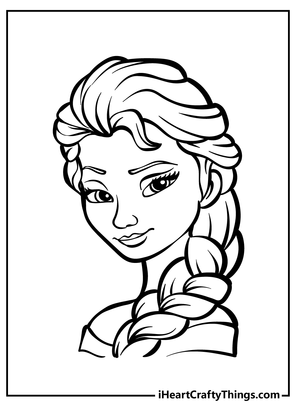 Disney Frozen Coloring Book, Children Girl Coloring Book