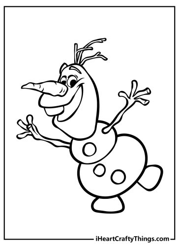 Frozen Coloring Pages free printable