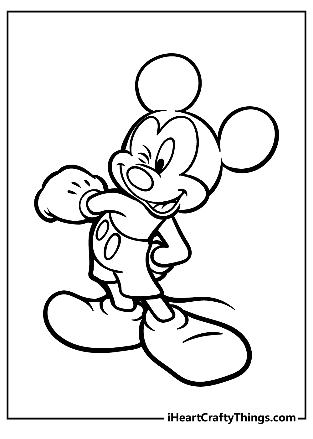 Here's a drawing I made of Mickey Mouse. What do you think? : r/disney