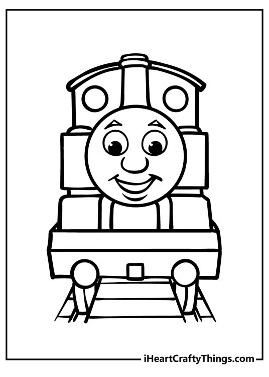 Thomas The Train Coloring Pages (100% Free Printables)