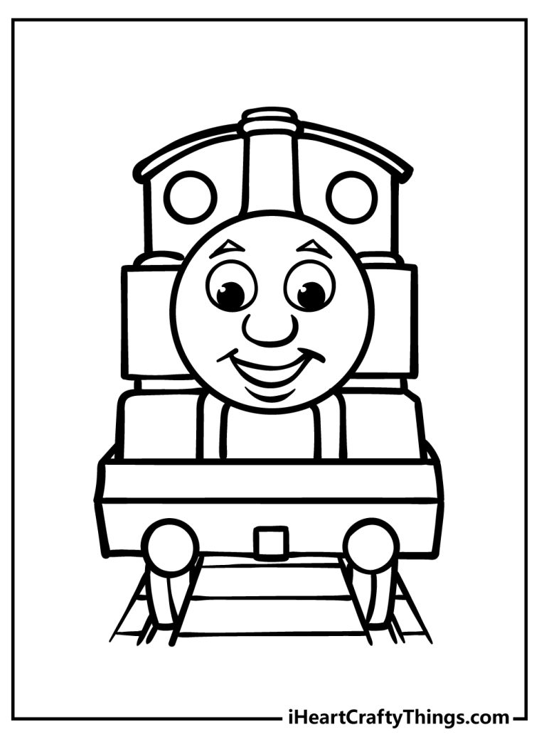 Thomas The Train Coloring Pages (100% Free Printables)