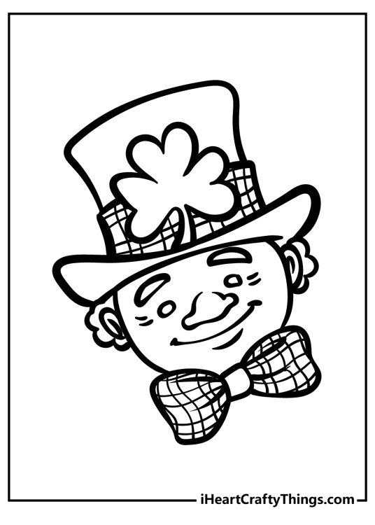Free St. Patrick's Day Coloring Pages (Printable PDF Sheets)