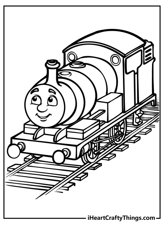 Thomas The Train Coloring Pages (100% Free Printables)