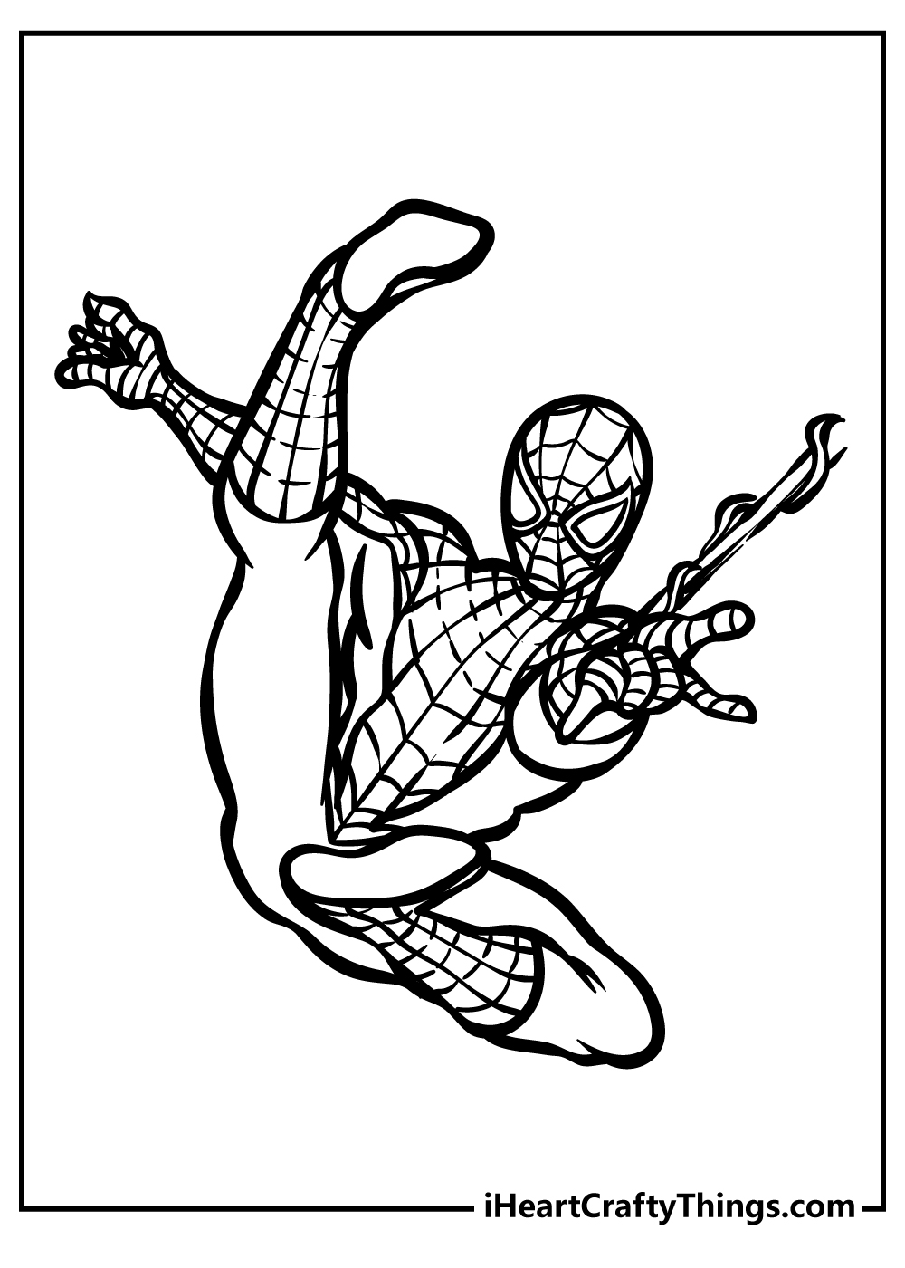 coloring pages online spiderman fighting