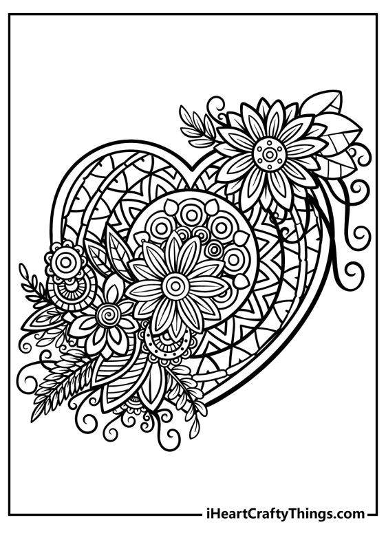 Adult Coloring Pages Updated 2024 (100% Free Printables)