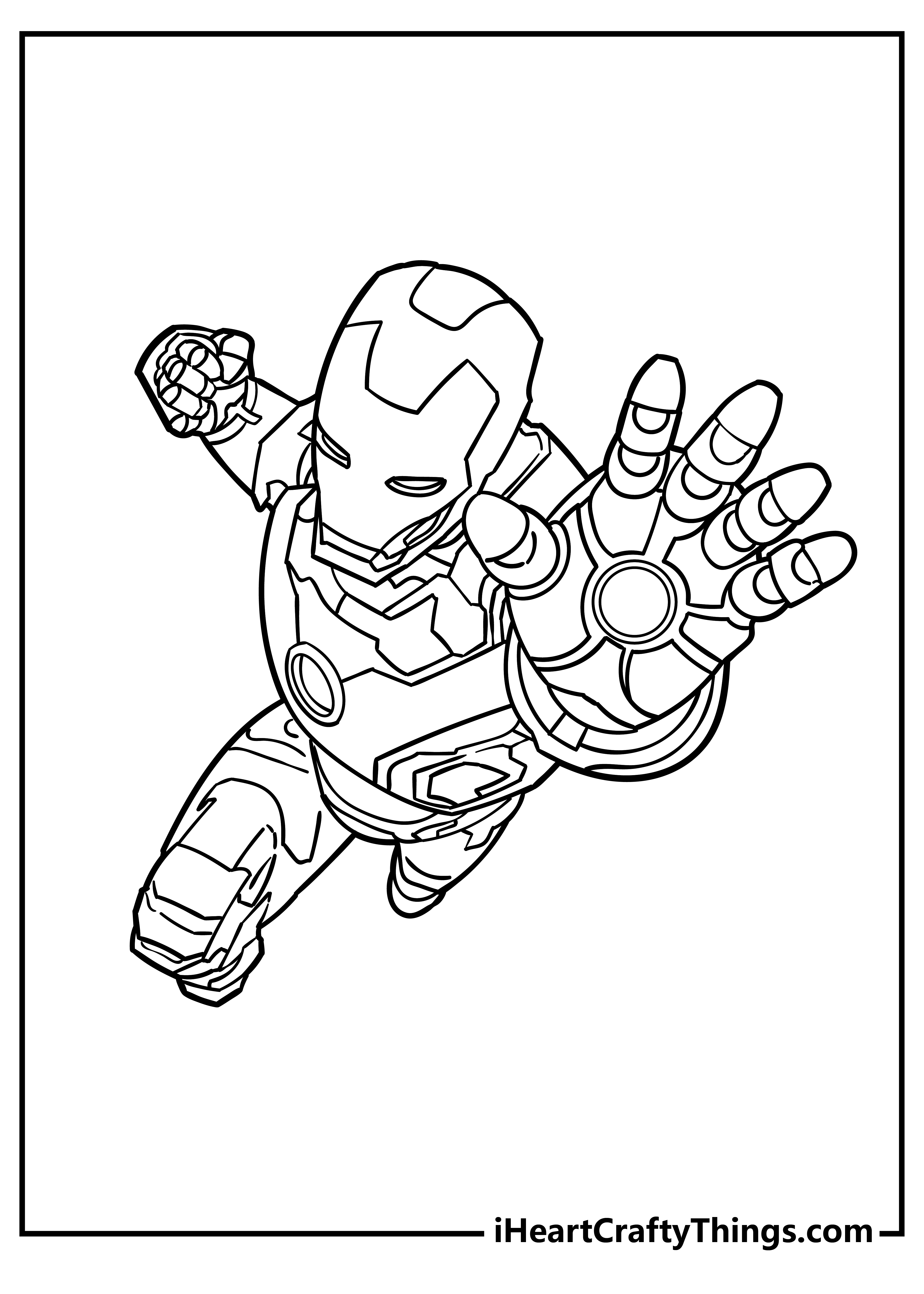 Printable Avengers Coloring Pages Updated 18