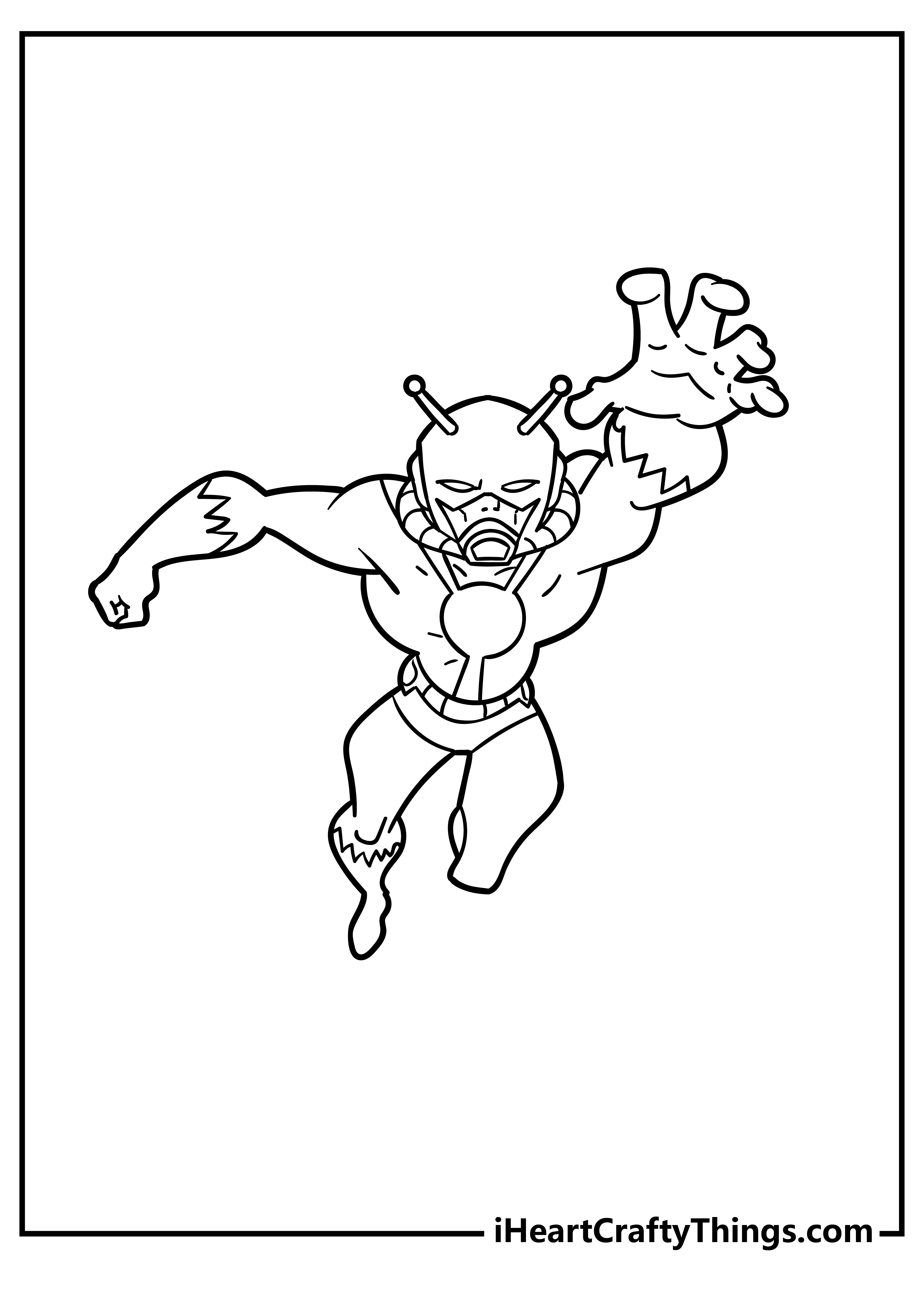 Avengers Coloring Book for adults free download