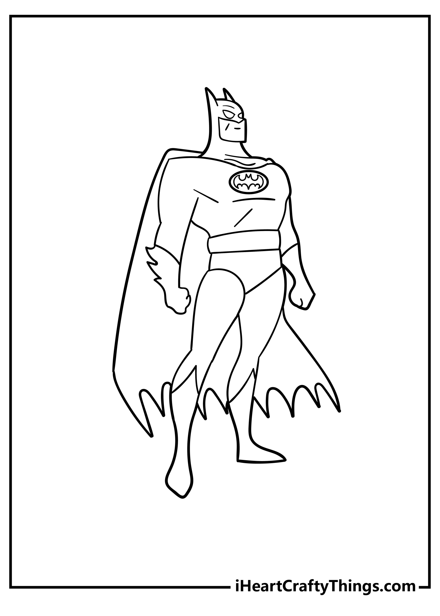 45 Batman Coloring Pages 100 - Batman Coloring Pages 1 1463x2048 