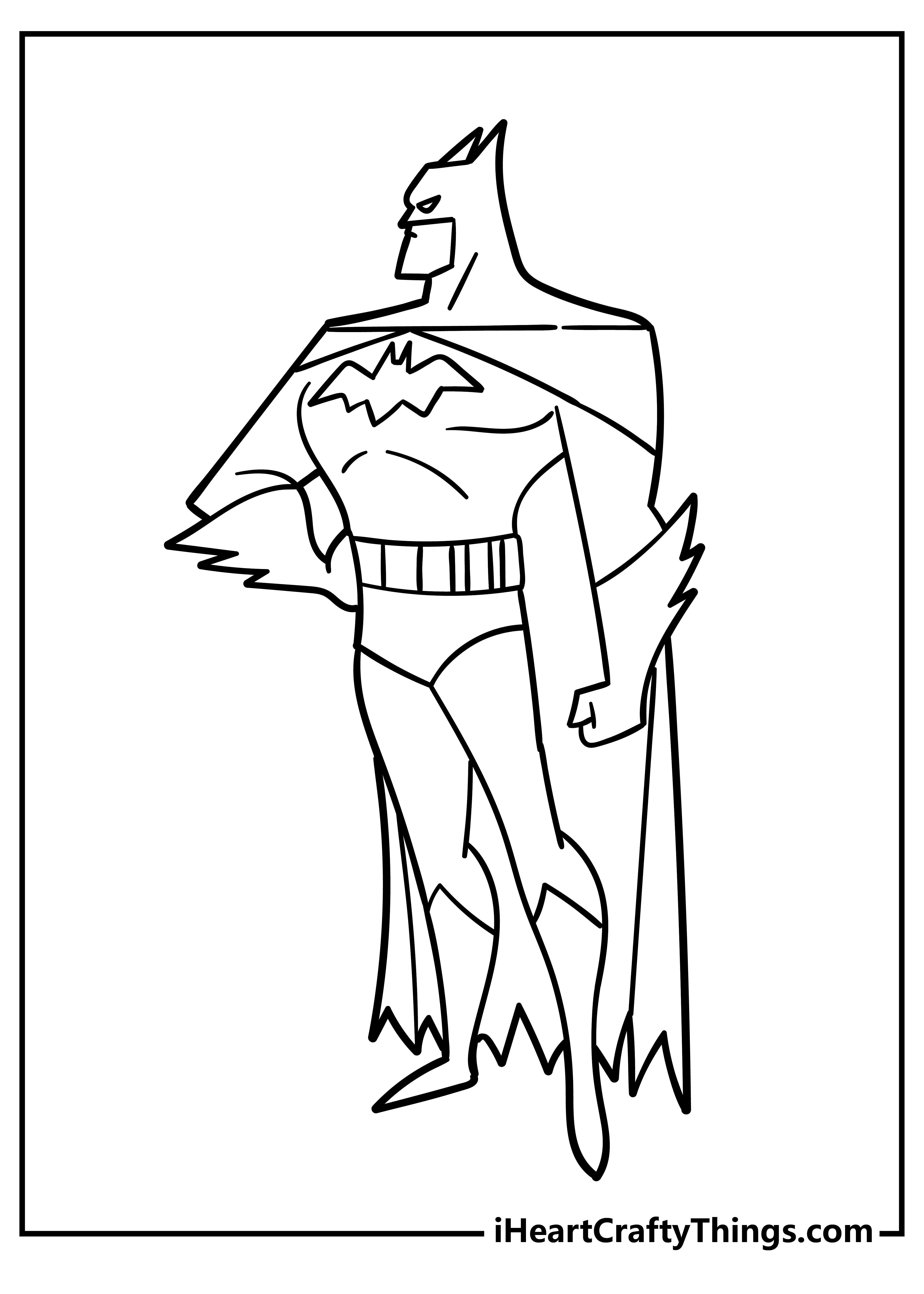 Batman Coloring Pages free printable