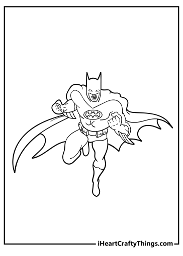 Batman Coloring Pages free printable