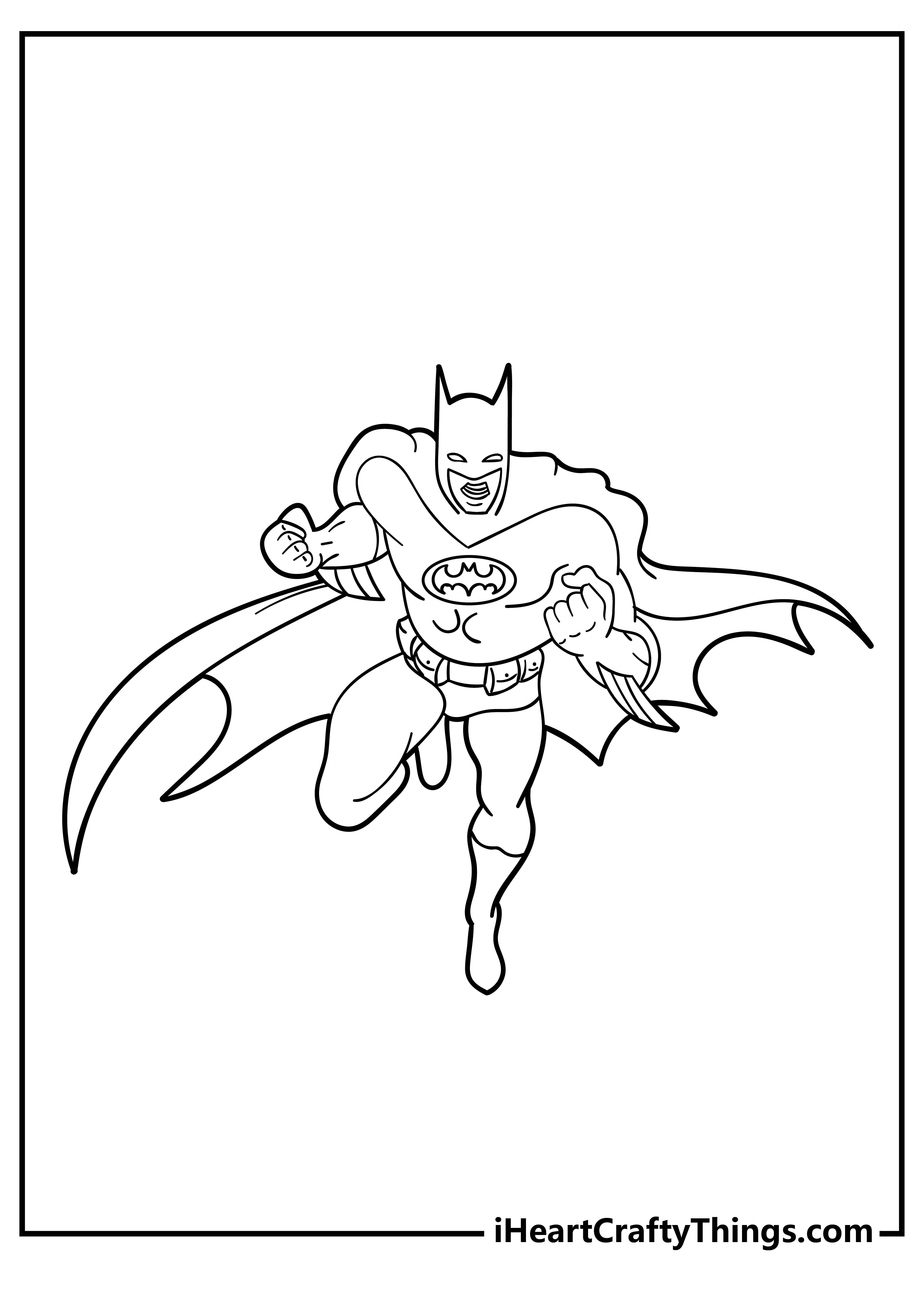 Batman Coloring Pages for adults free printable