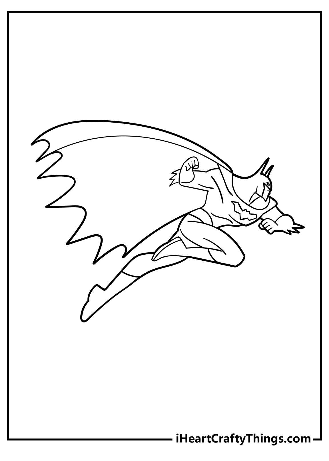 The Batman 2022 Coloring Pages