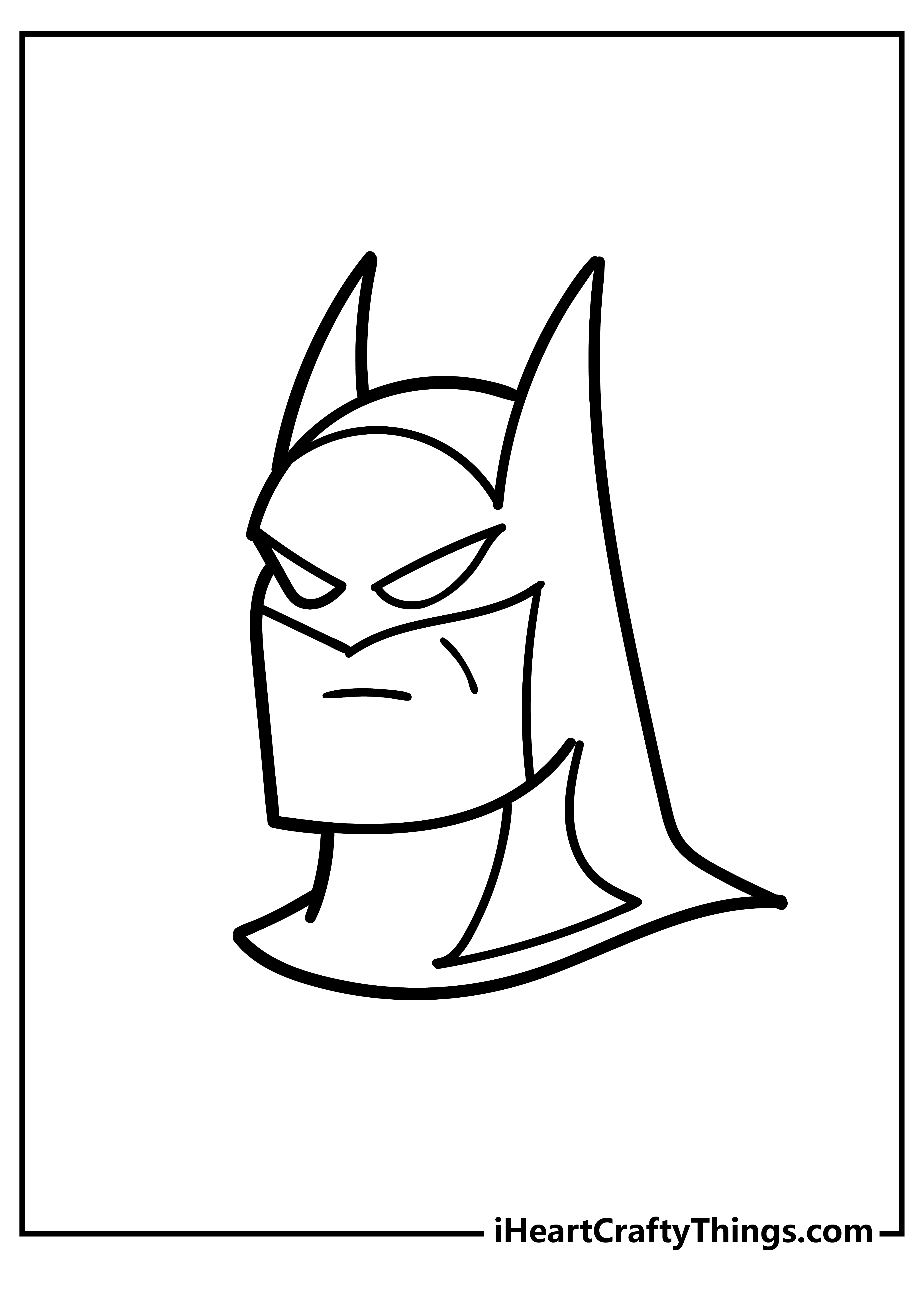 Batman Coloring Book free printable