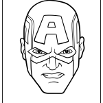 Captain America Coloring Pages free printable