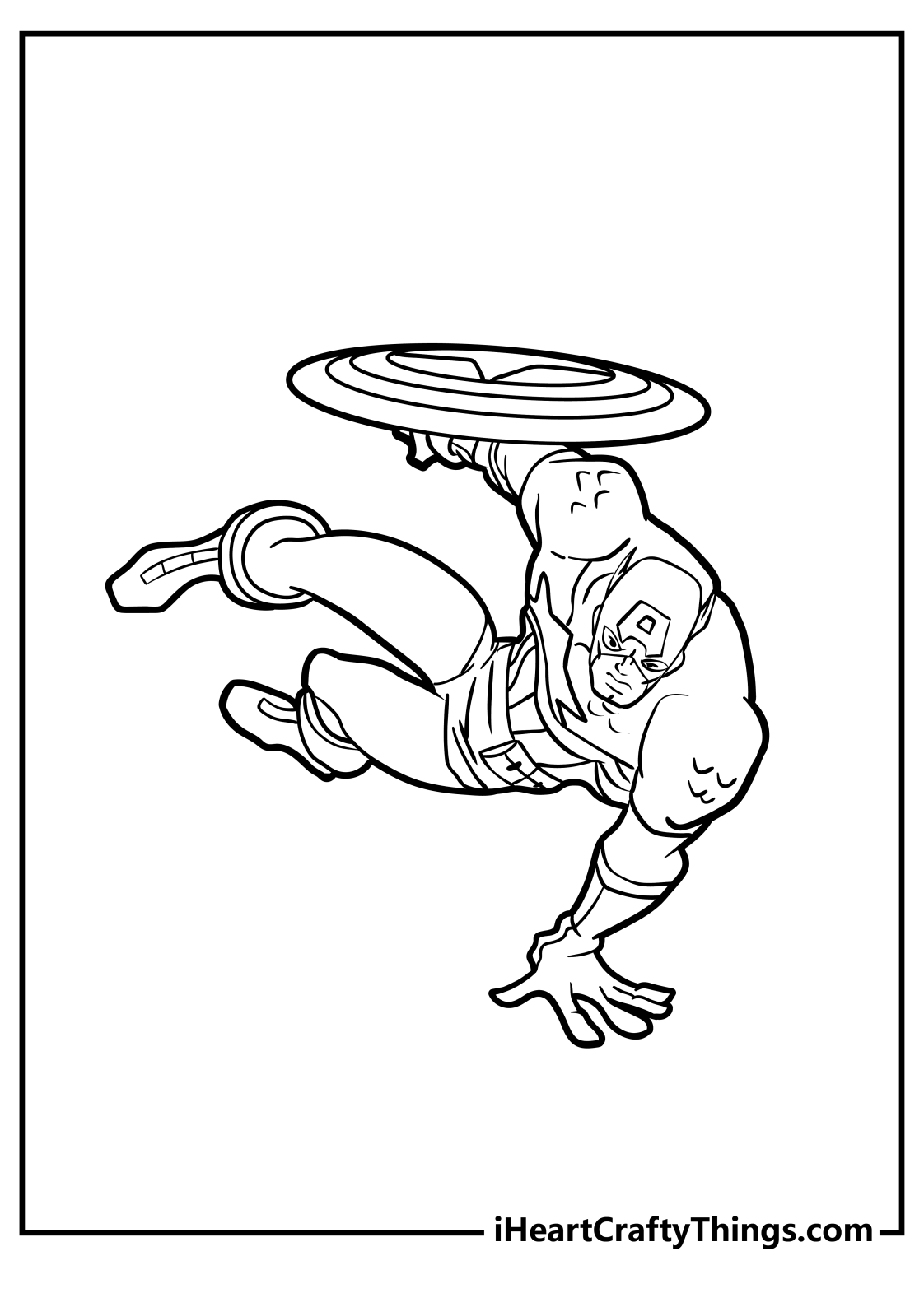 Captain America Coloring Pages (20 Free Printables)