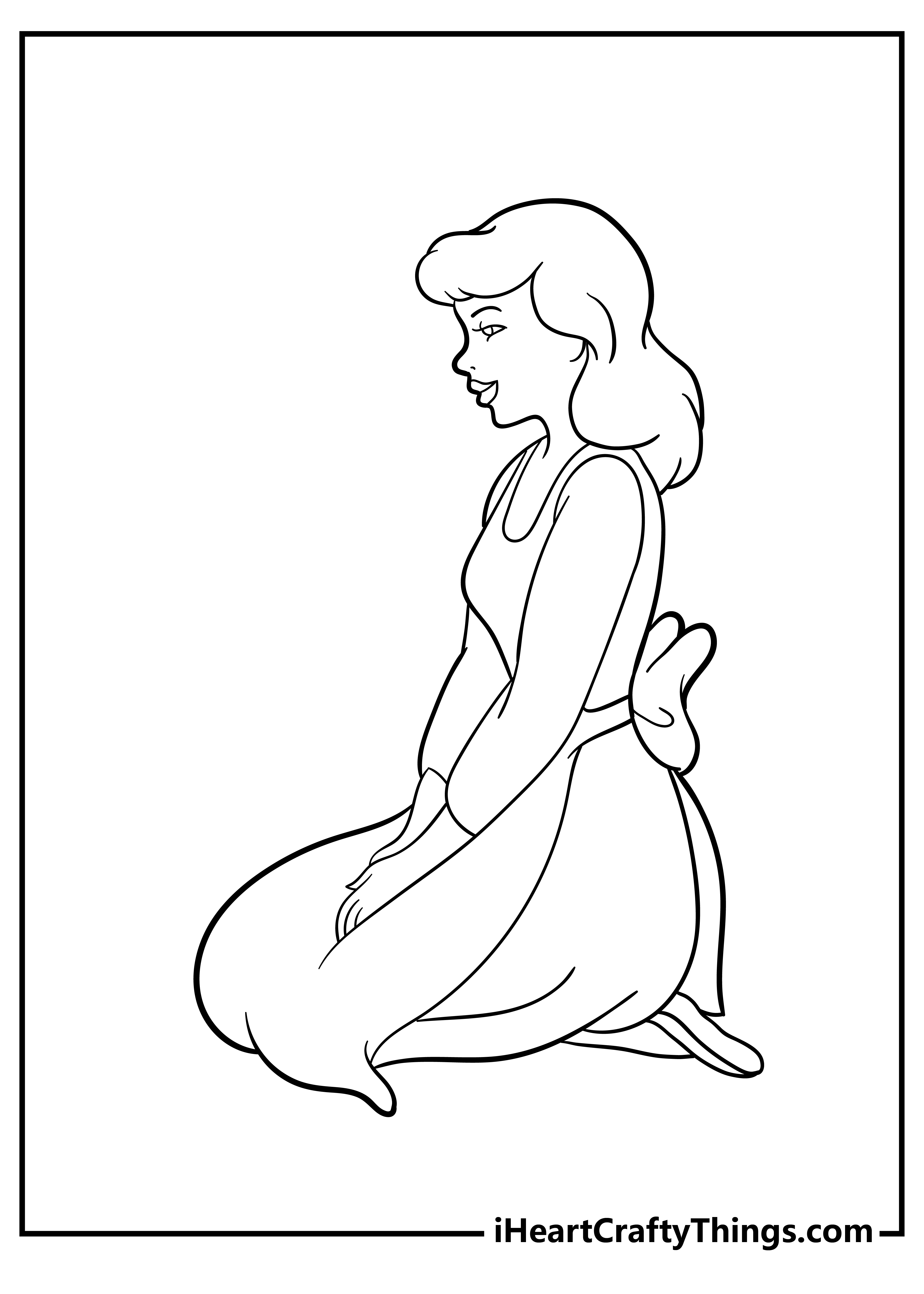 Cinderella Coloring Book : Great Coloring Book For Kids and Adults - Coloring  Book With High Quality Images For All Ages (Paperback) 