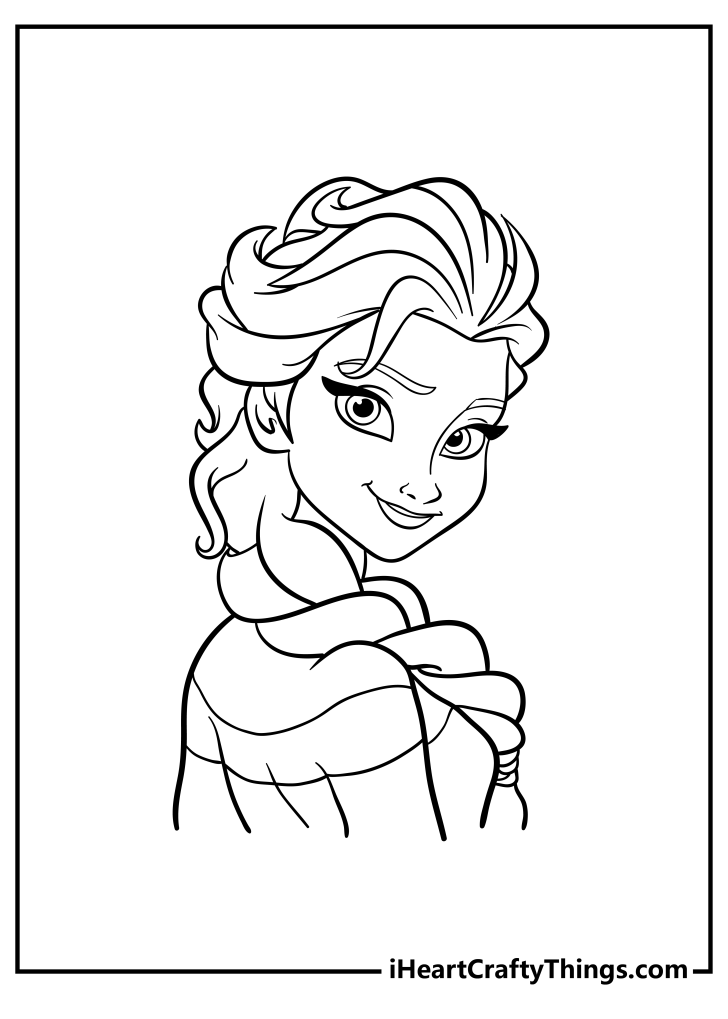 Printable Elsa And Anna Coloring Pages (Updated 2023)