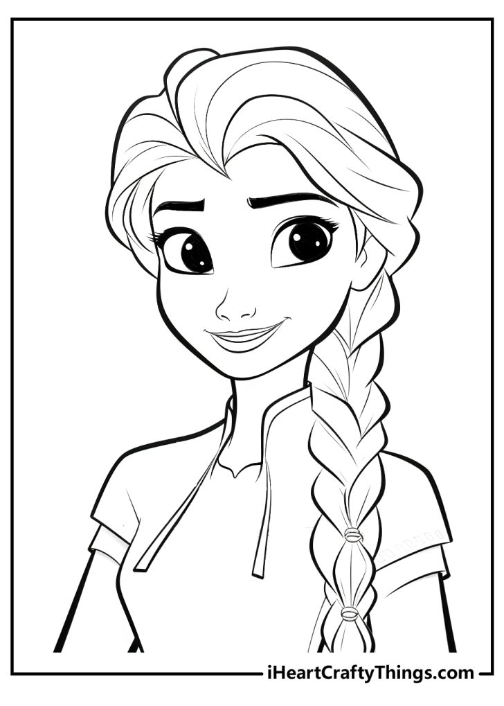 Elsa Coloring Pages (100% Free Printables)