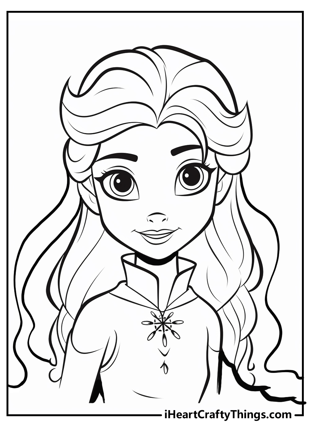 Free Printable Elsa Coloring Pages for Kids - Best Coloring Pages