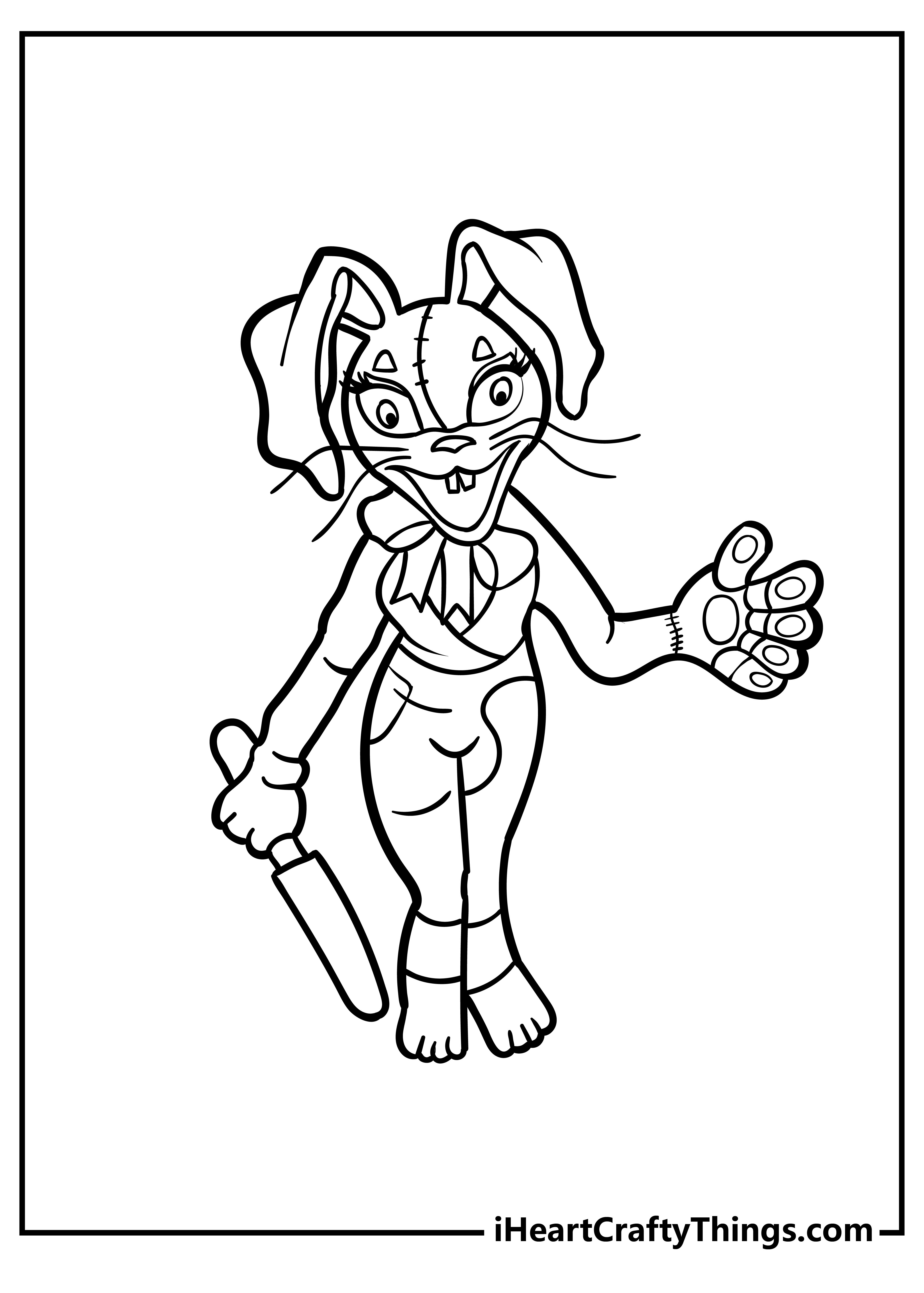 Cute Five Nights at Freddy's Coloring page