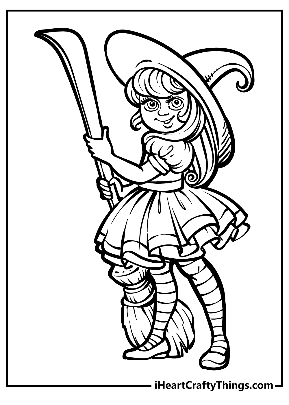 Halloween Coloring Pages for preschoolers free printable