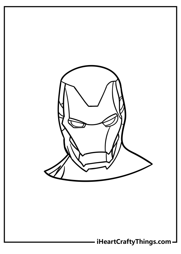 30 Iron Man Coloring Pages (Printable Free And Easy PDFs)