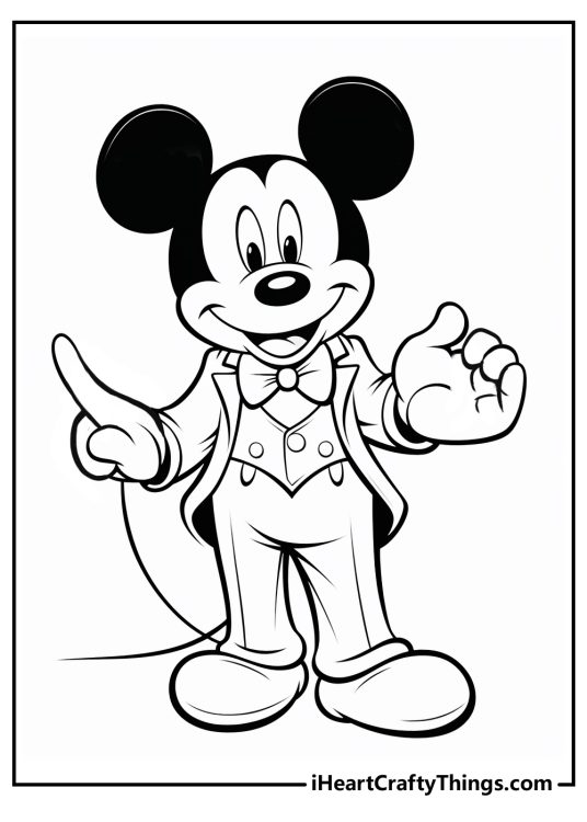 35 Mickey Mouse Coloring Pages (100% Free Printables)