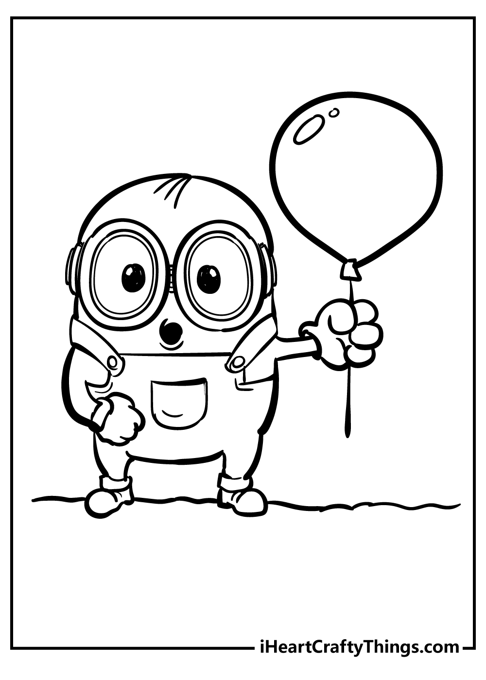 Free Printable Minion Coloring Pages