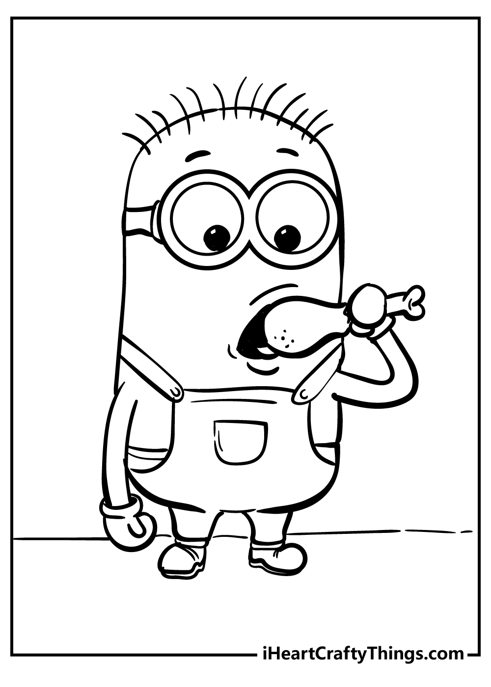 Minions Coloring Pages Kevin Bob Stuart 7610