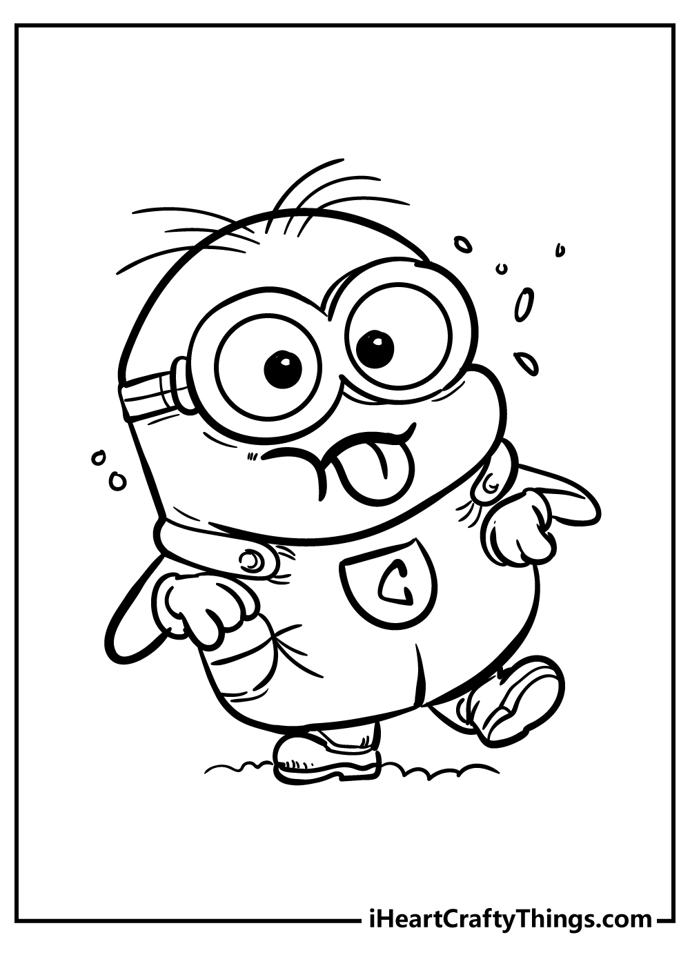 Minion Coloring Pages With Names