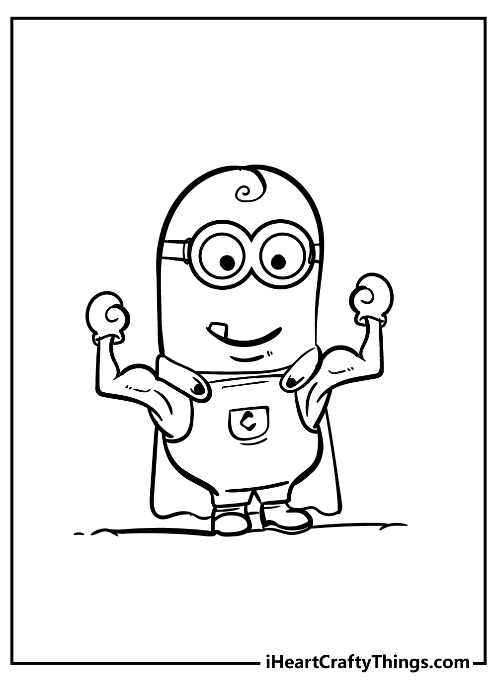 cute minion coloring pages