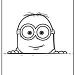 Minions Coloring Pages free printable