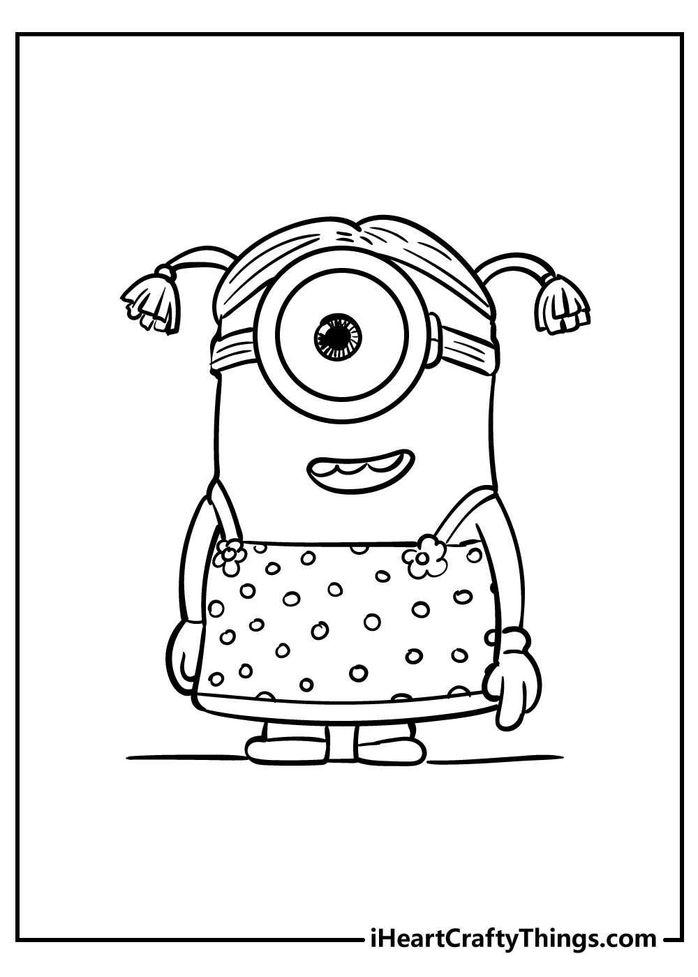 Minions Coloring Book for adults free download