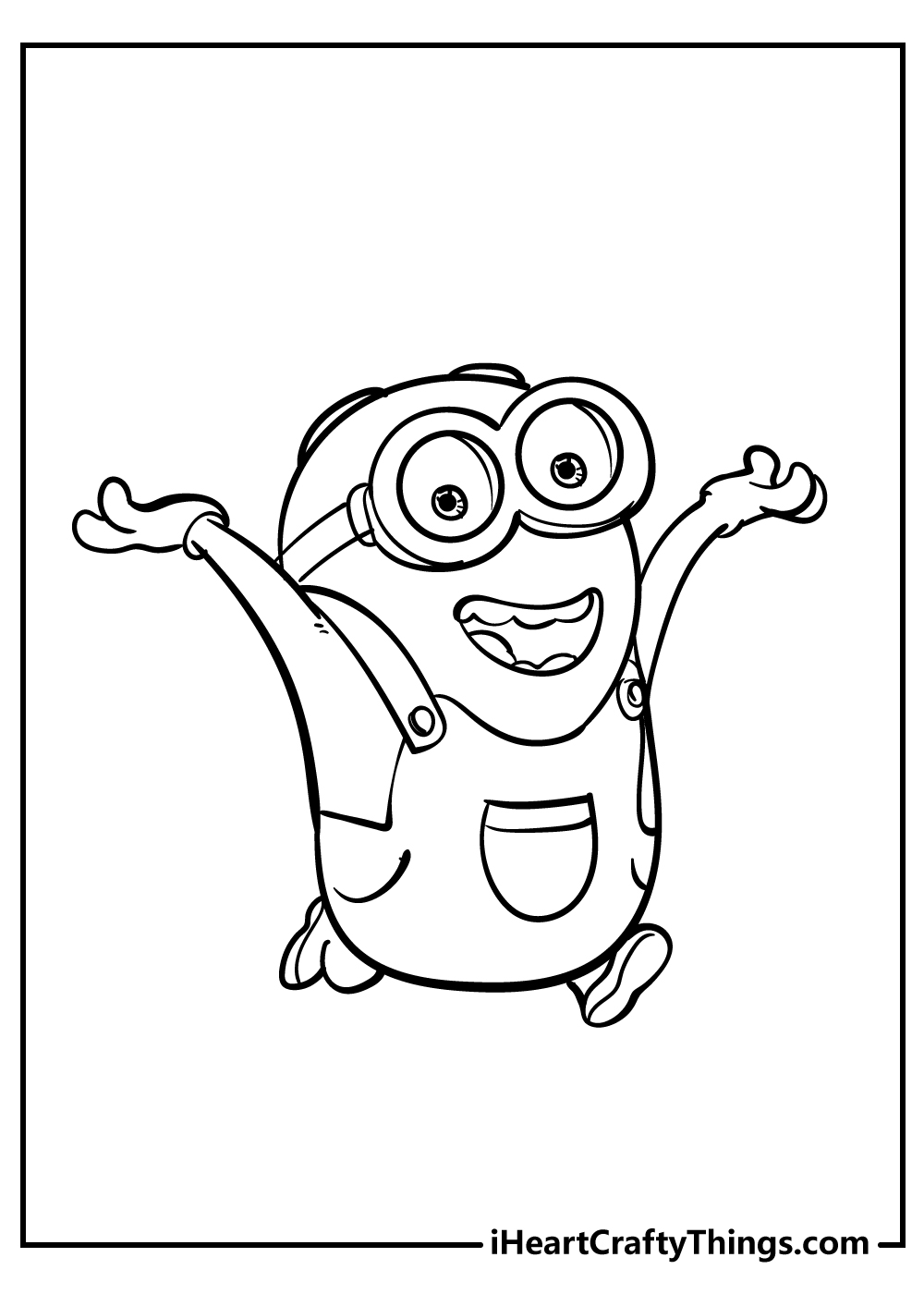 Minions Coloring Book for adults free download