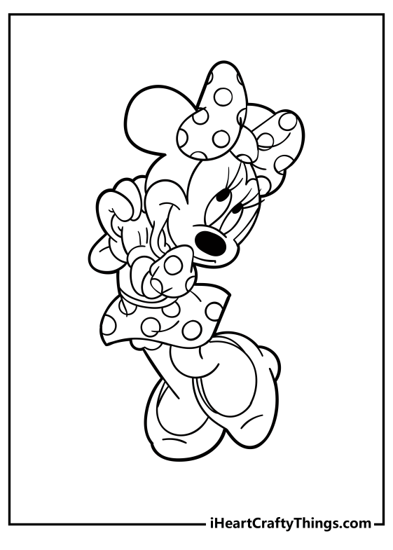 Minnie Mouse Coloring Pages (100% Free Printables)