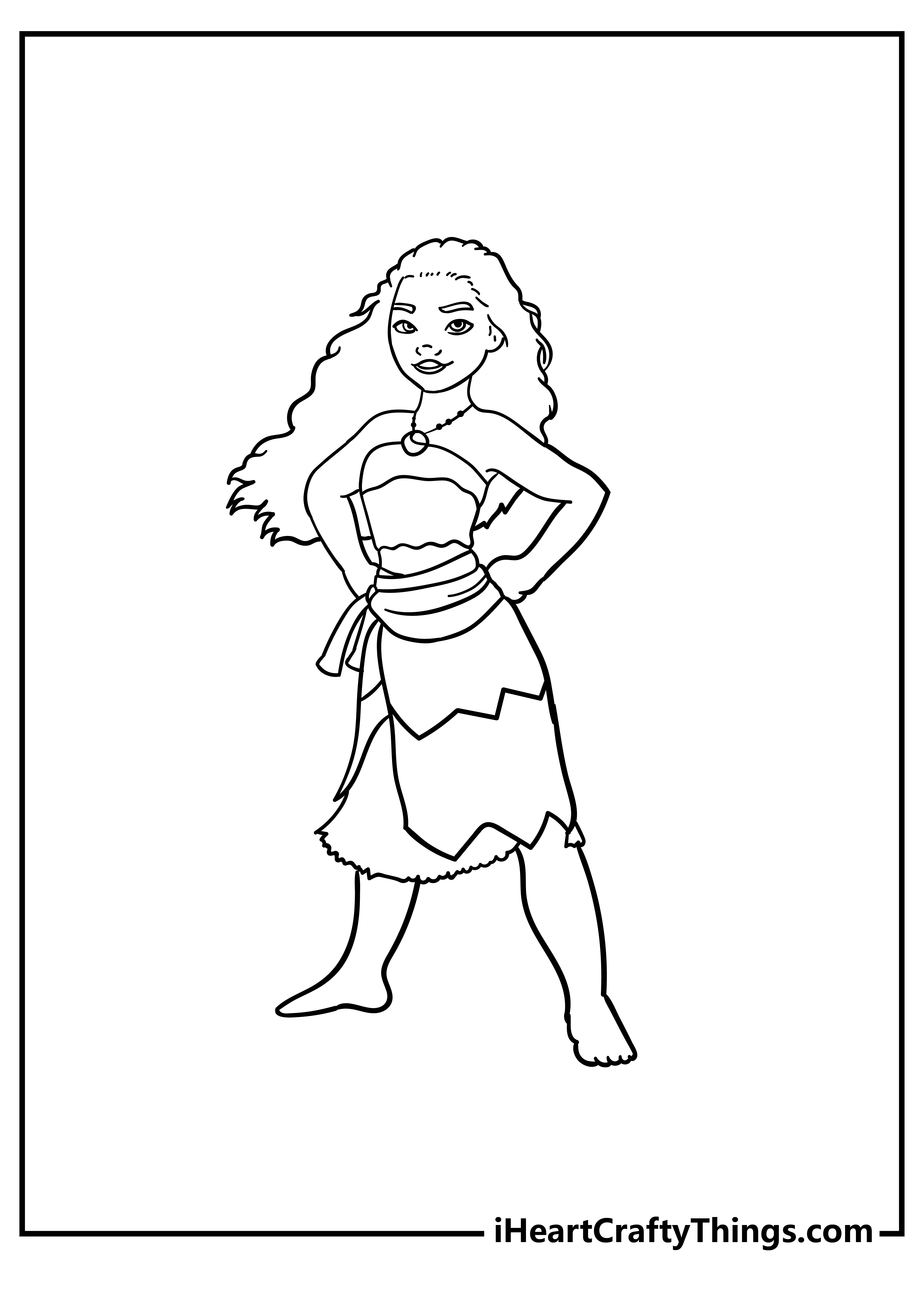 Moana Coloring Pages free pdf download