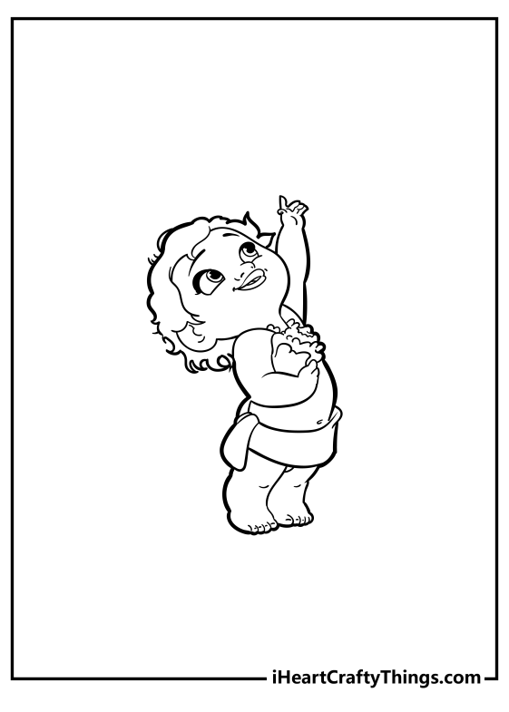 Moana Coloring Pages (100% Free Printables)