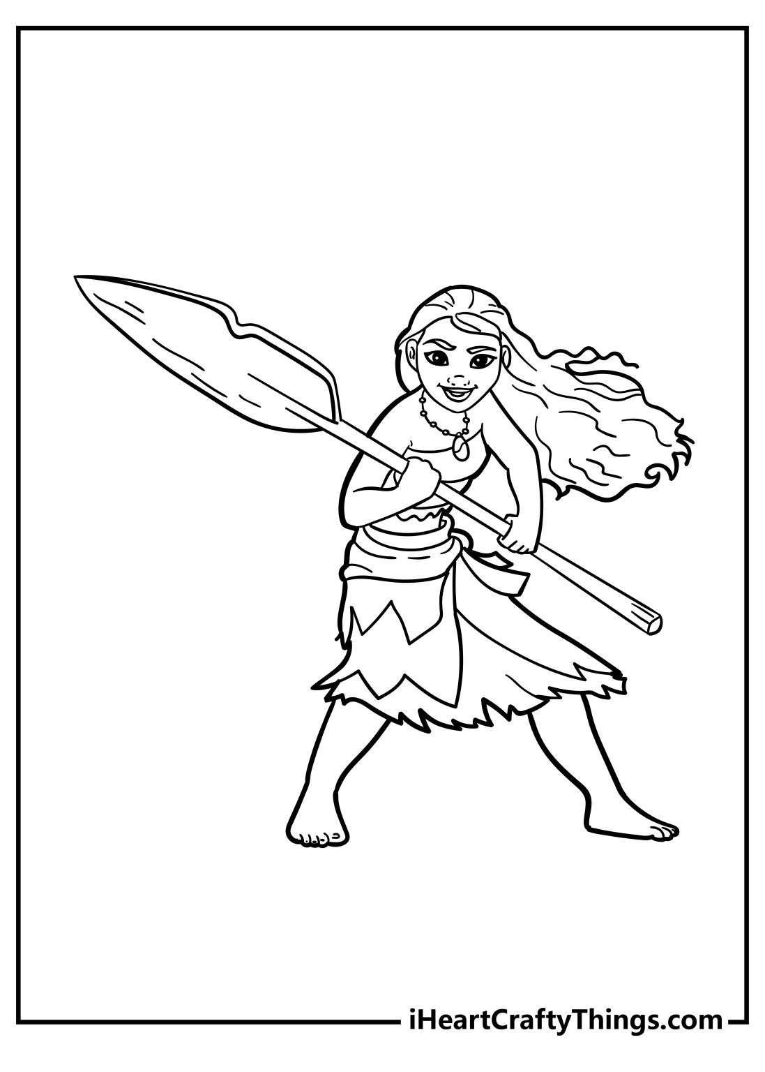 34 Moana Coloring Pages (100% Free Printables)