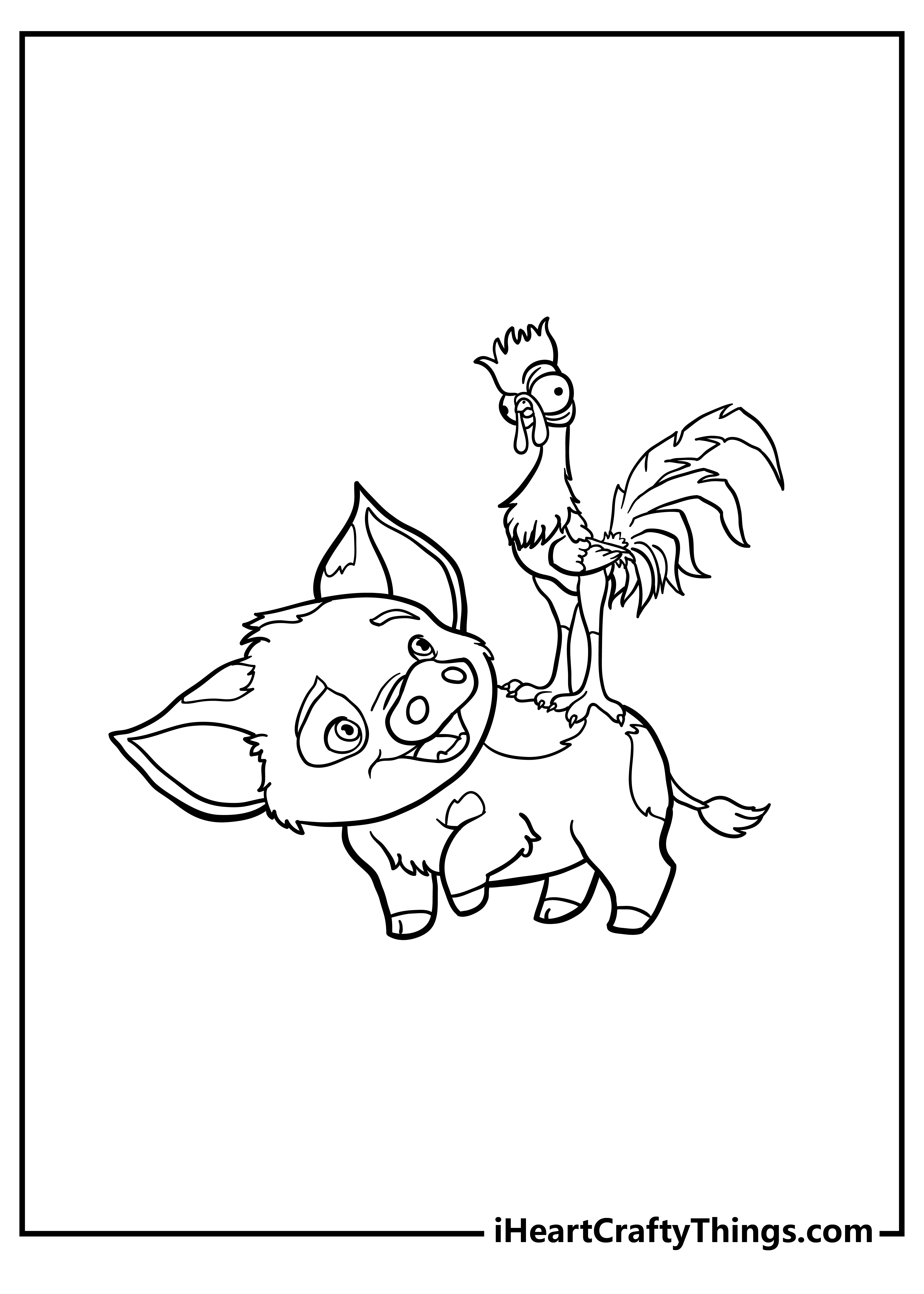 Printable Moana Coloring Pages Updated 22